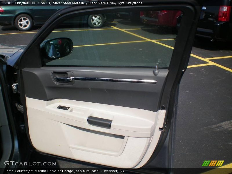 Silver Steel Metallic / Dark Slate Gray/Light Graystone 2006 Chrysler 300 C SRT8