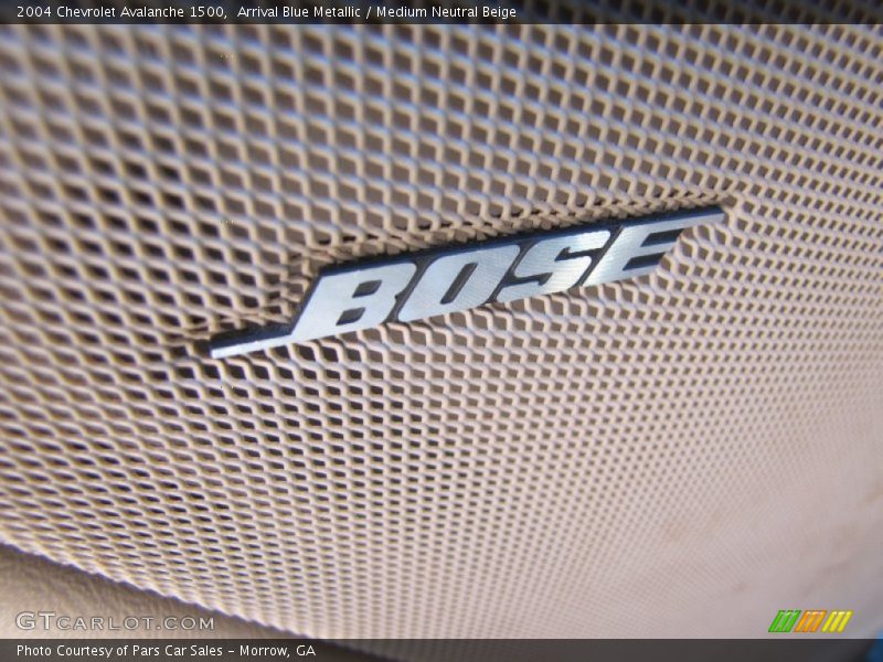 Audio System of 2004 Avalanche 1500