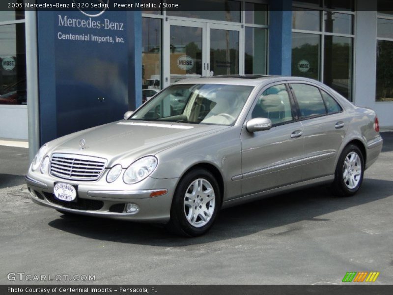 Pewter Metallic / Stone 2005 Mercedes-Benz E 320 Sedan