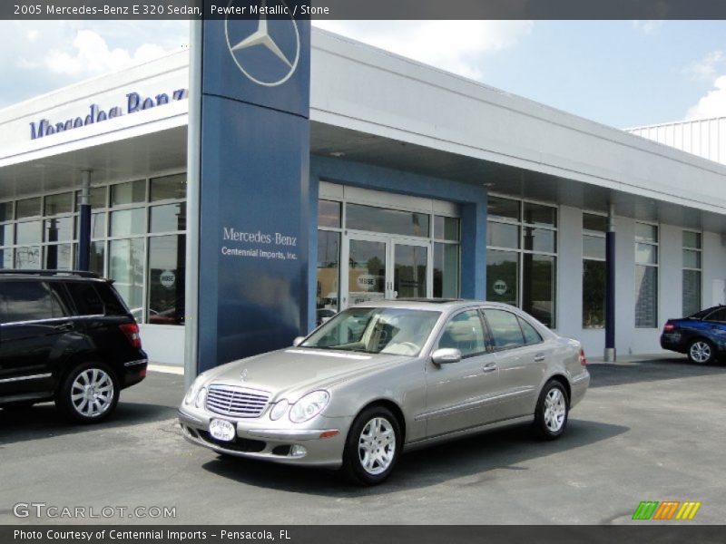 Pewter Metallic / Stone 2005 Mercedes-Benz E 320 Sedan