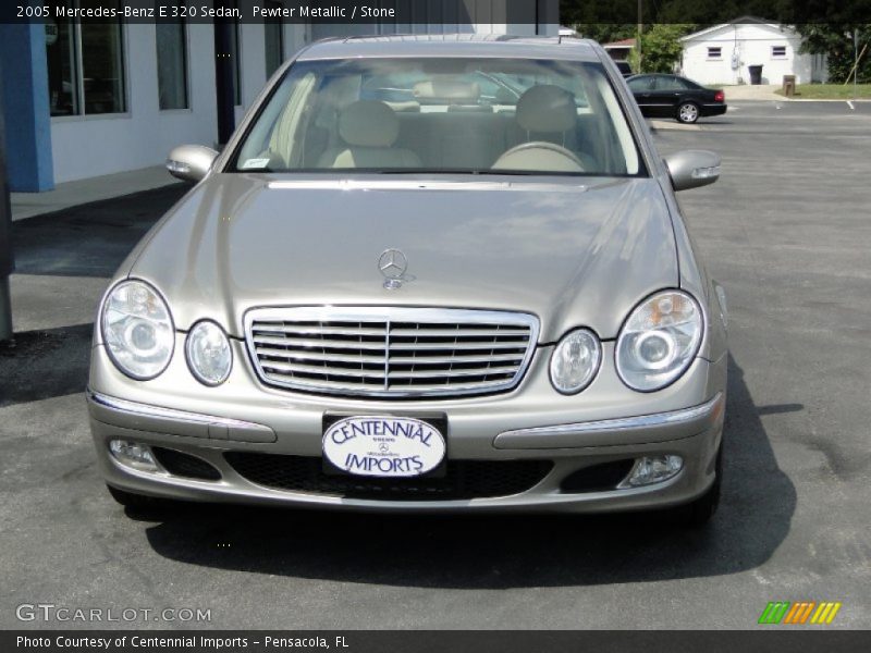 Pewter Metallic / Stone 2005 Mercedes-Benz E 320 Sedan