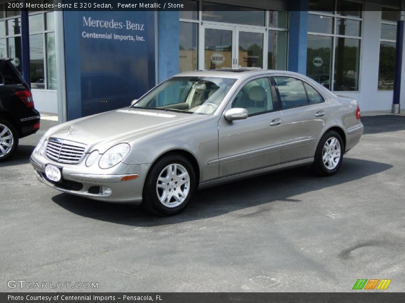 Pewter Metallic / Stone 2005 Mercedes-Benz E 320 Sedan