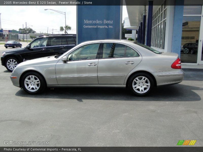 Pewter Metallic / Stone 2005 Mercedes-Benz E 320 Sedan