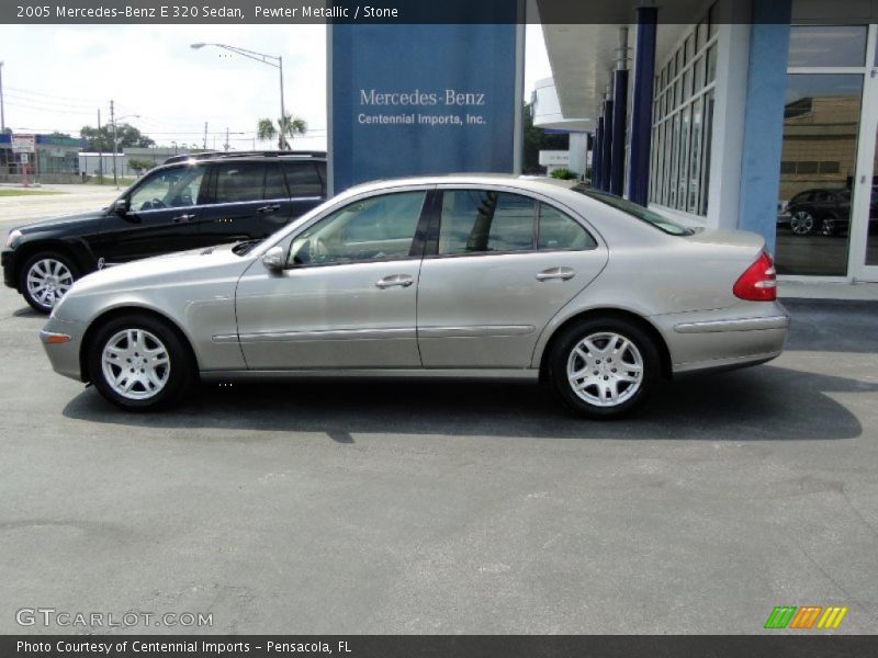 Pewter Metallic / Stone 2005 Mercedes-Benz E 320 Sedan