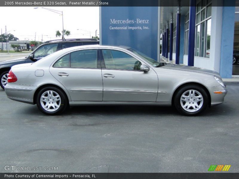 Pewter Metallic / Stone 2005 Mercedes-Benz E 320 Sedan