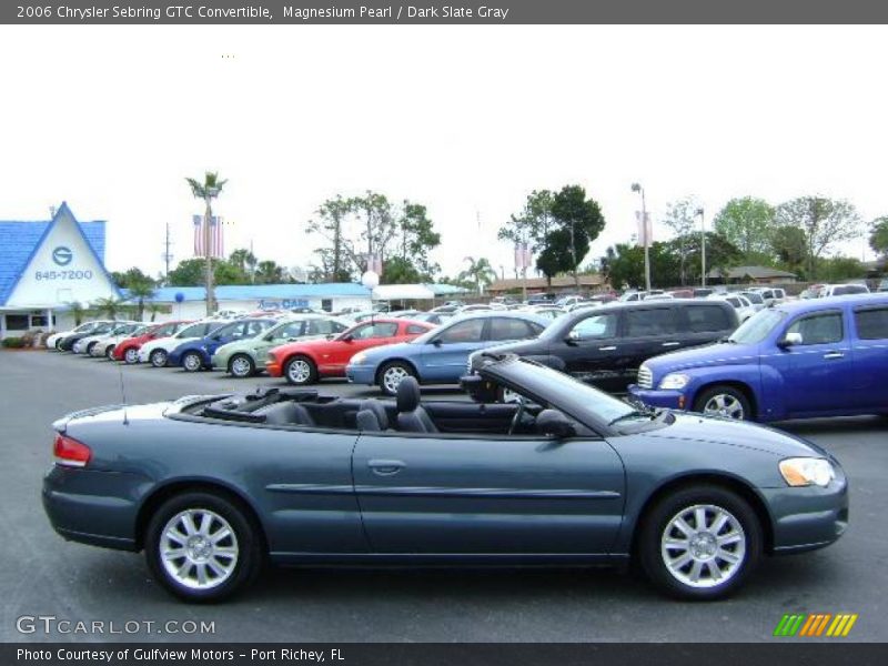 Magnesium Pearl / Dark Slate Gray 2006 Chrysler Sebring GTC Convertible
