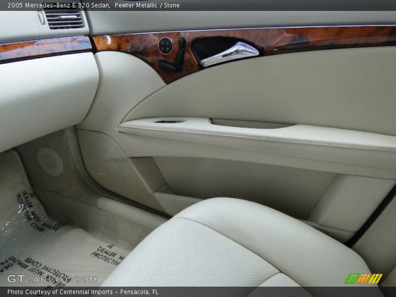 Pewter Metallic / Stone 2005 Mercedes-Benz E 320 Sedan