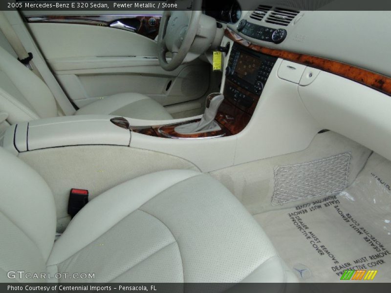 Pewter Metallic / Stone 2005 Mercedes-Benz E 320 Sedan