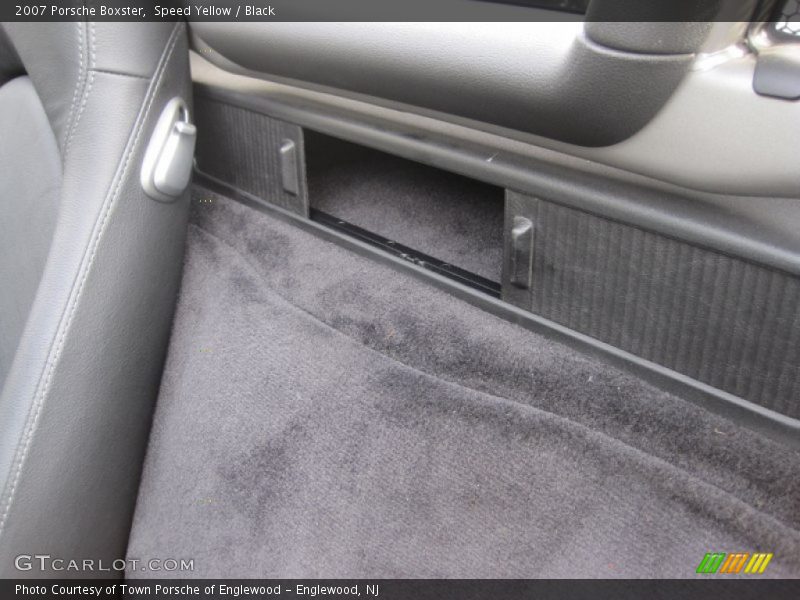 Speed Yellow / Black 2007 Porsche Boxster