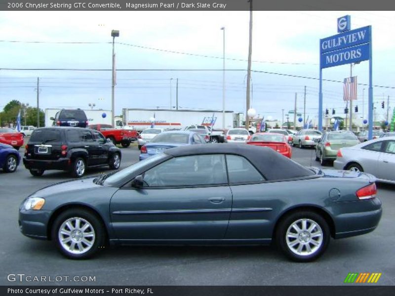 Magnesium Pearl / Dark Slate Gray 2006 Chrysler Sebring GTC Convertible