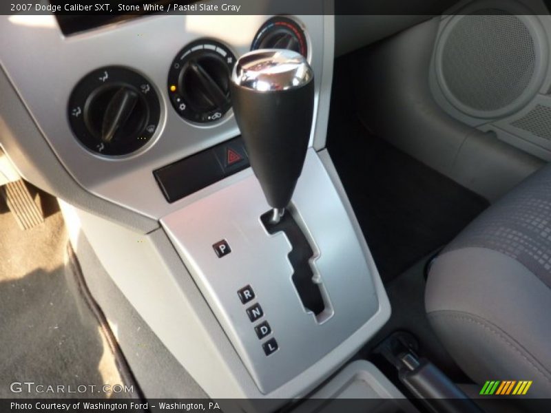 Stone White / Pastel Slate Gray 2007 Dodge Caliber SXT