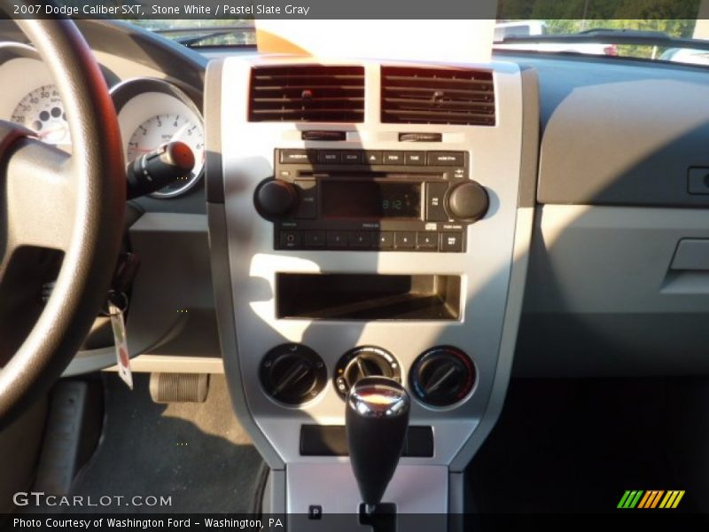 Stone White / Pastel Slate Gray 2007 Dodge Caliber SXT
