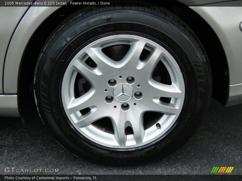 Pewter Metallic / Stone 2005 Mercedes-Benz E 320 Sedan