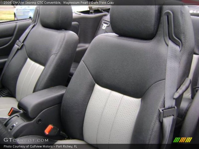 Magnesium Pearl / Dark Slate Gray 2006 Chrysler Sebring GTC Convertible