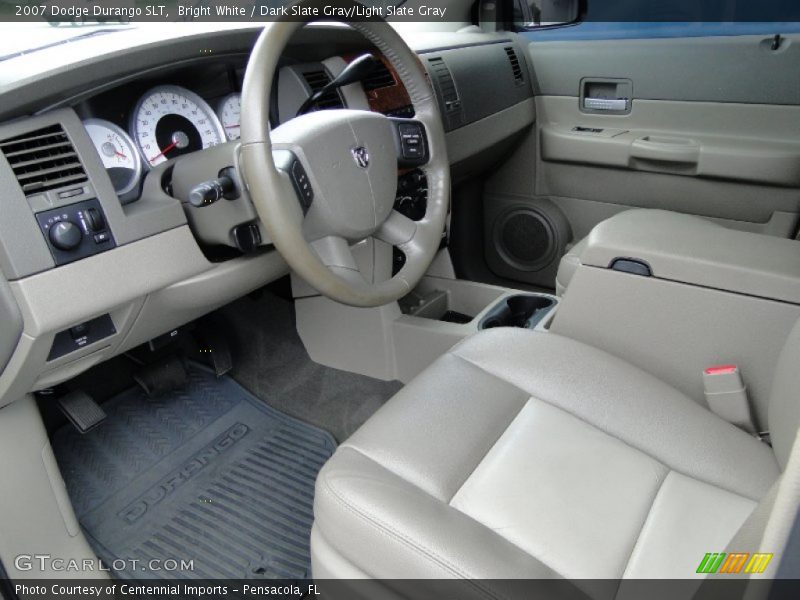  2007 Durango SLT Dark Slate Gray/Light Slate Gray Interior