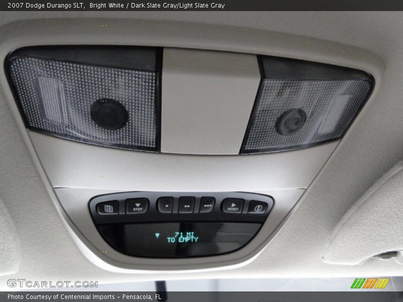 Controls of 2007 Durango SLT