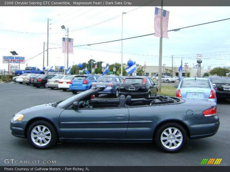 Magnesium Pearl / Dark Slate Gray 2006 Chrysler Sebring GTC Convertible