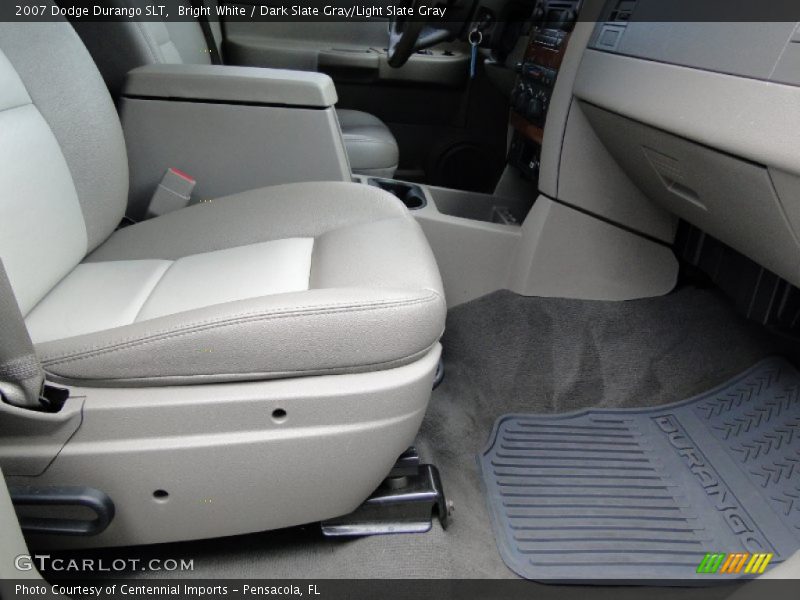 Bright White / Dark Slate Gray/Light Slate Gray 2007 Dodge Durango SLT