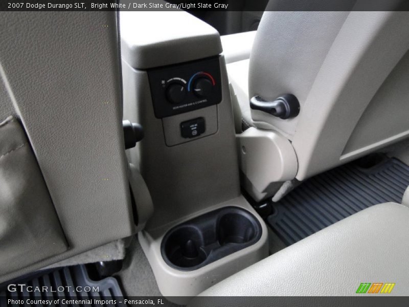 Bright White / Dark Slate Gray/Light Slate Gray 2007 Dodge Durango SLT