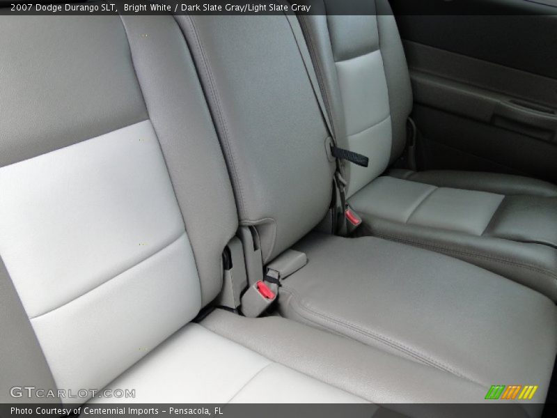 Bright White / Dark Slate Gray/Light Slate Gray 2007 Dodge Durango SLT