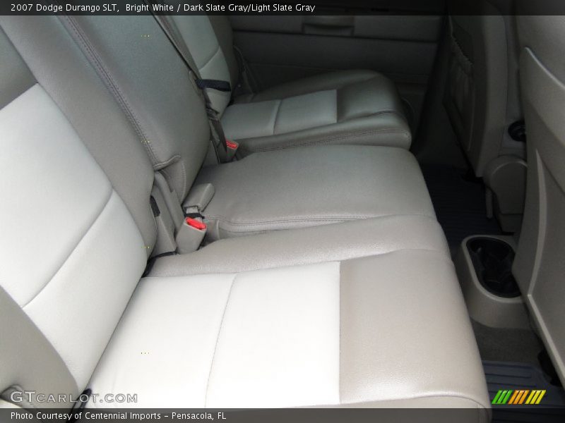 Bright White / Dark Slate Gray/Light Slate Gray 2007 Dodge Durango SLT