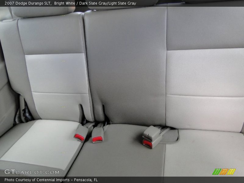 Bright White / Dark Slate Gray/Light Slate Gray 2007 Dodge Durango SLT