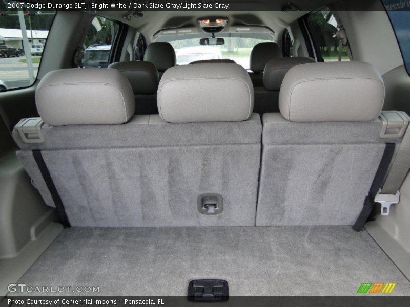 Bright White / Dark Slate Gray/Light Slate Gray 2007 Dodge Durango SLT