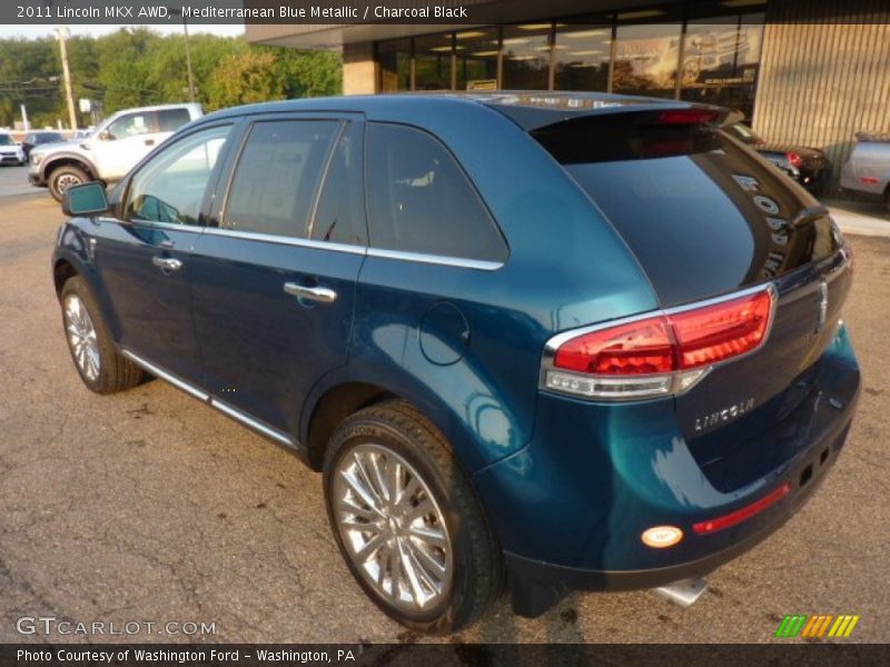  2011 MKX AWD Mediterranean Blue Metallic