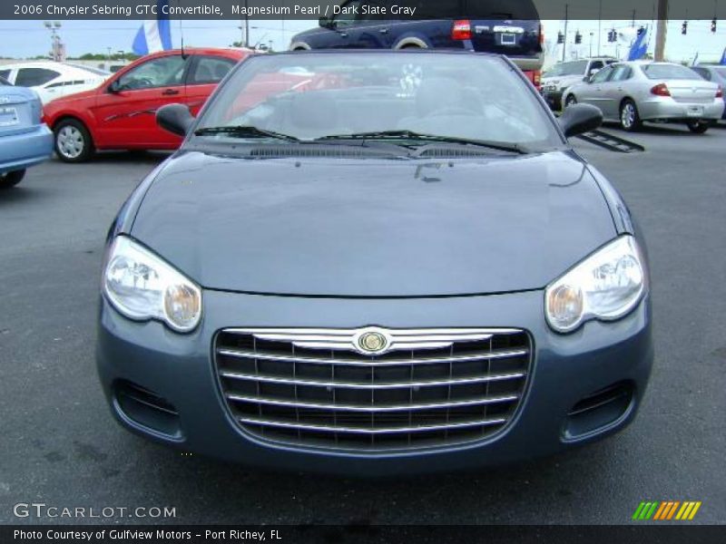 Magnesium Pearl / Dark Slate Gray 2006 Chrysler Sebring GTC Convertible