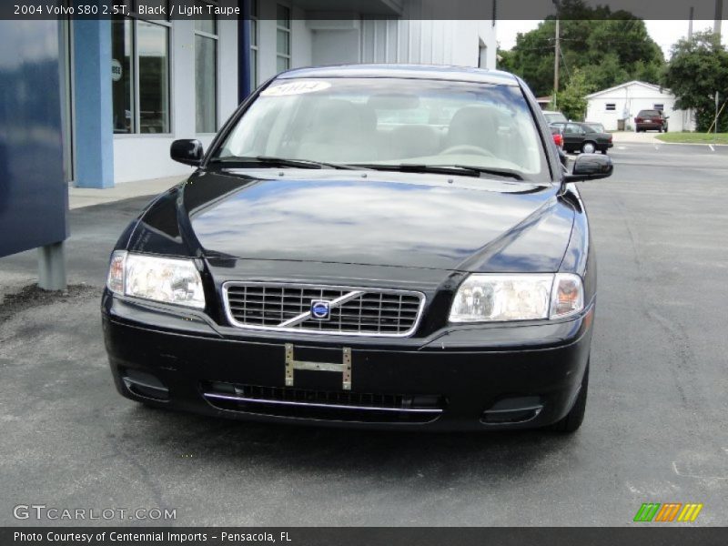 Black / Light Taupe 2004 Volvo S80 2.5T