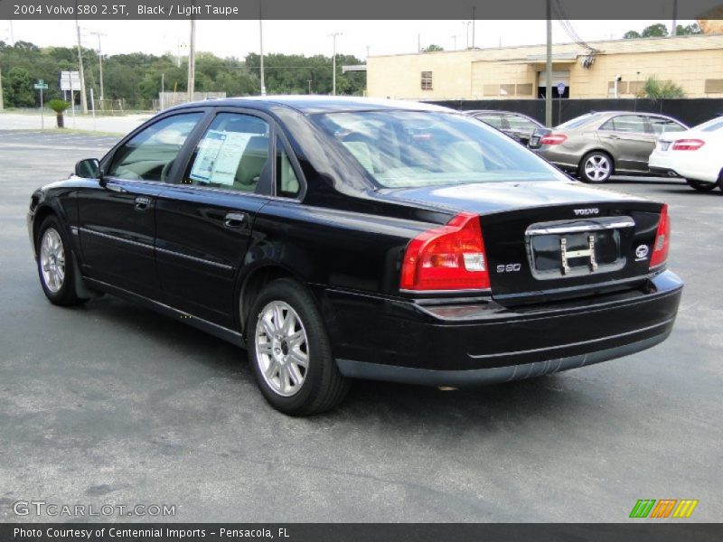 Black / Light Taupe 2004 Volvo S80 2.5T