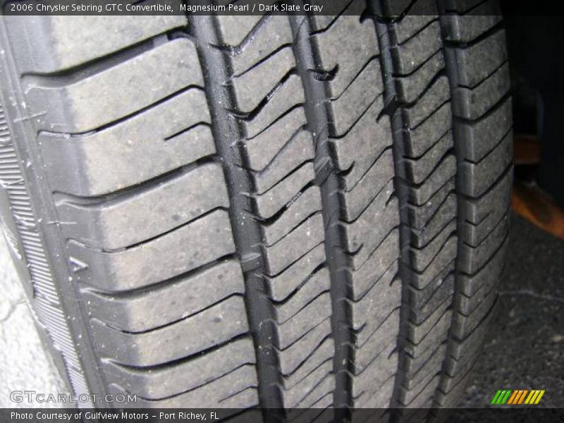 Magnesium Pearl / Dark Slate Gray 2006 Chrysler Sebring GTC Convertible