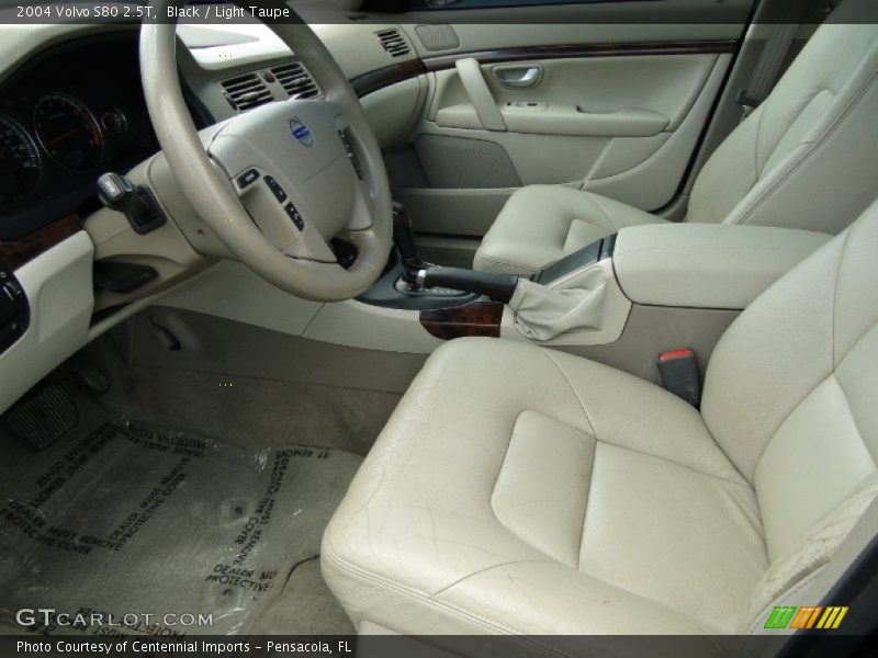 Black / Light Taupe 2004 Volvo S80 2.5T