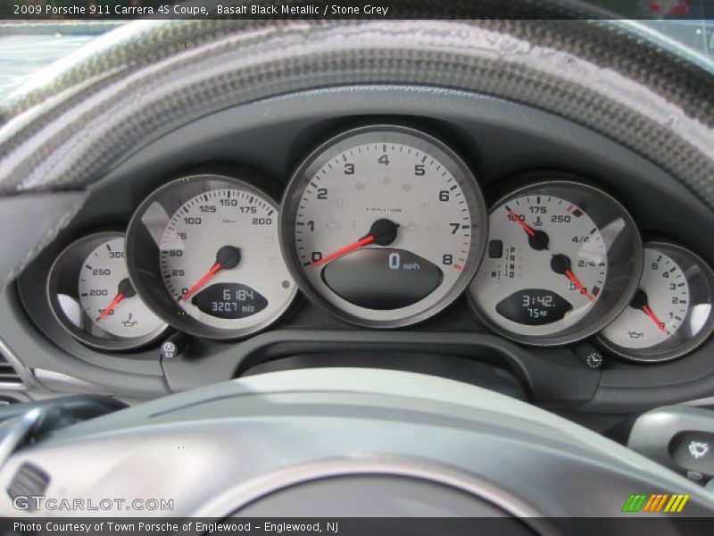  2009 911 Carrera 4S Coupe Carrera 4S Coupe Gauges