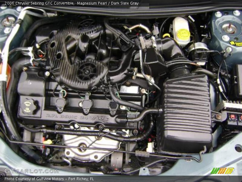 Magnesium Pearl / Dark Slate Gray 2006 Chrysler Sebring GTC Convertible