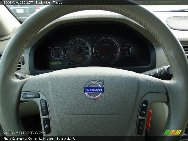 Black / Light Taupe 2004 Volvo S80 2.5T