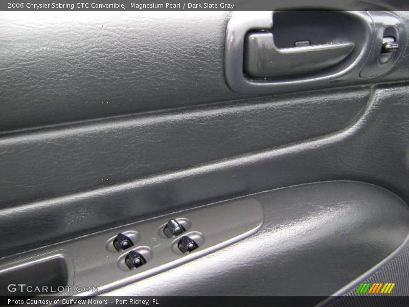 Magnesium Pearl / Dark Slate Gray 2006 Chrysler Sebring GTC Convertible