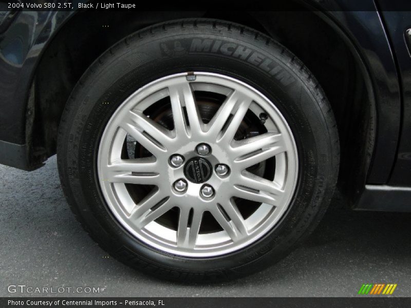 Black / Light Taupe 2004 Volvo S80 2.5T