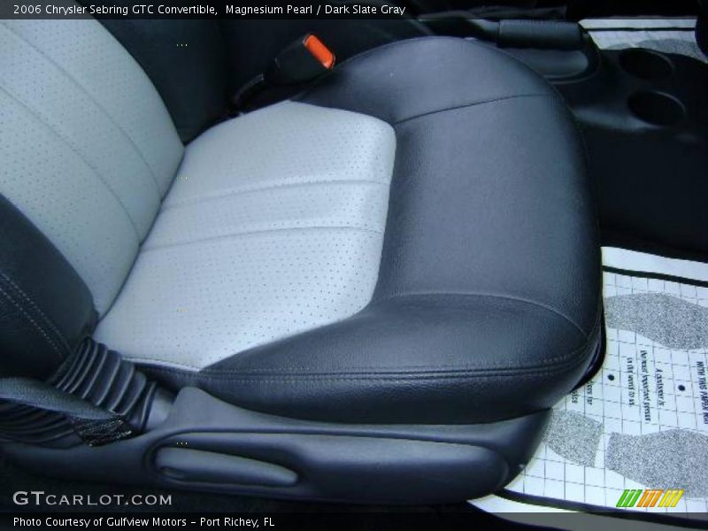 Magnesium Pearl / Dark Slate Gray 2006 Chrysler Sebring GTC Convertible