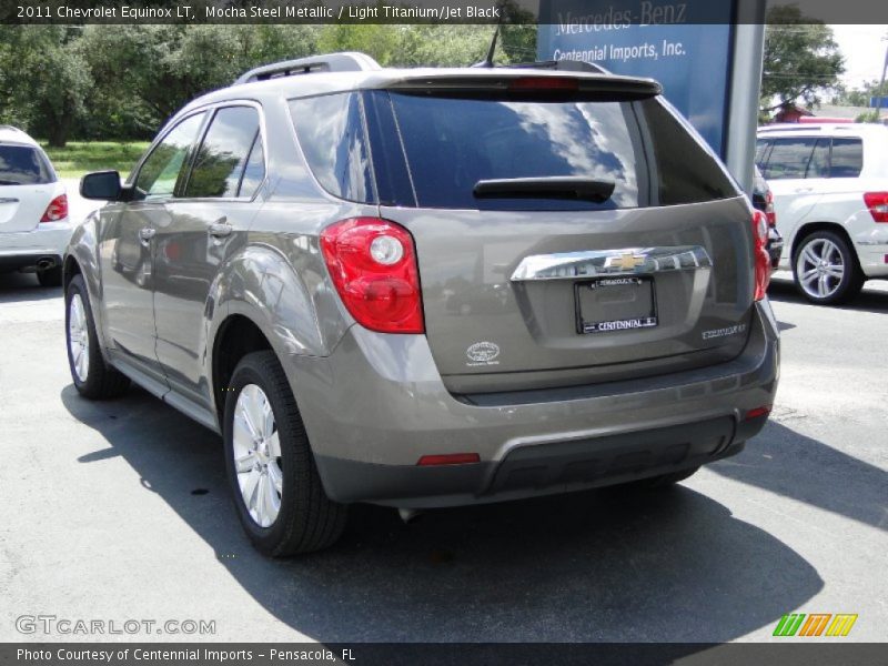 Mocha Steel Metallic / Light Titanium/Jet Black 2011 Chevrolet Equinox LT