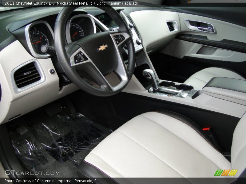 Mocha Steel Metallic / Light Titanium/Jet Black 2011 Chevrolet Equinox LT