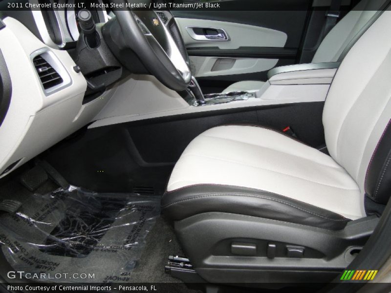Mocha Steel Metallic / Light Titanium/Jet Black 2011 Chevrolet Equinox LT
