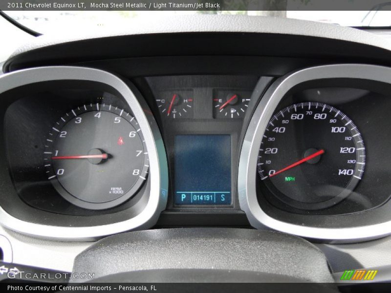 Mocha Steel Metallic / Light Titanium/Jet Black 2011 Chevrolet Equinox LT