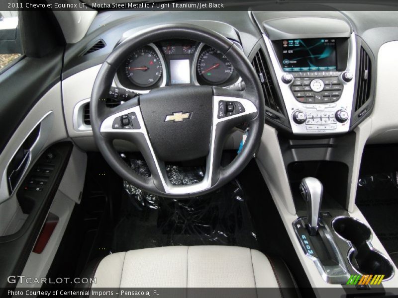Mocha Steel Metallic / Light Titanium/Jet Black 2011 Chevrolet Equinox LT