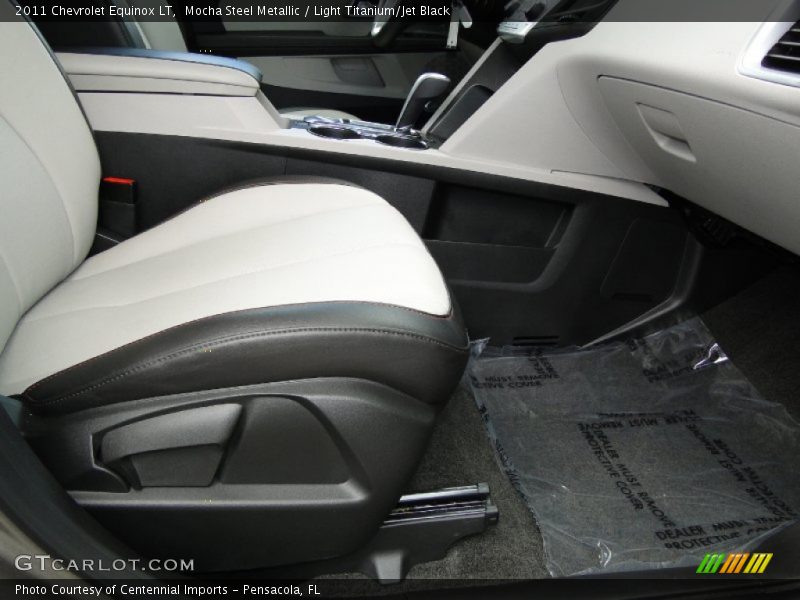 Mocha Steel Metallic / Light Titanium/Jet Black 2011 Chevrolet Equinox LT