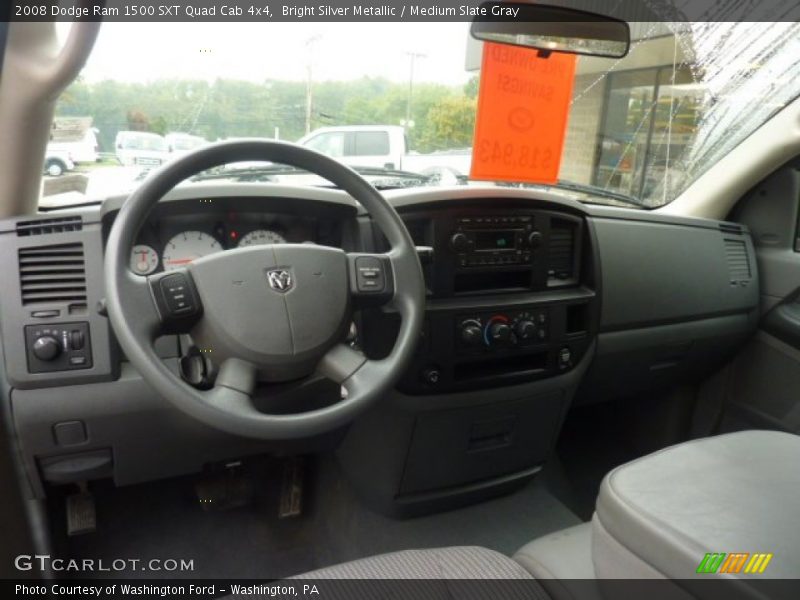Dashboard of 2008 Ram 1500 SXT Quad Cab 4x4