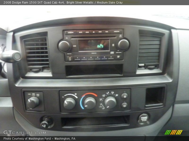 Bright Silver Metallic / Medium Slate Gray 2008 Dodge Ram 1500 SXT Quad Cab 4x4