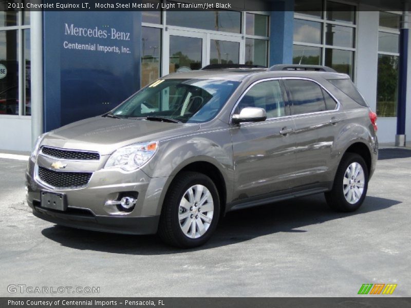 Mocha Steel Metallic / Light Titanium/Jet Black 2011 Chevrolet Equinox LT