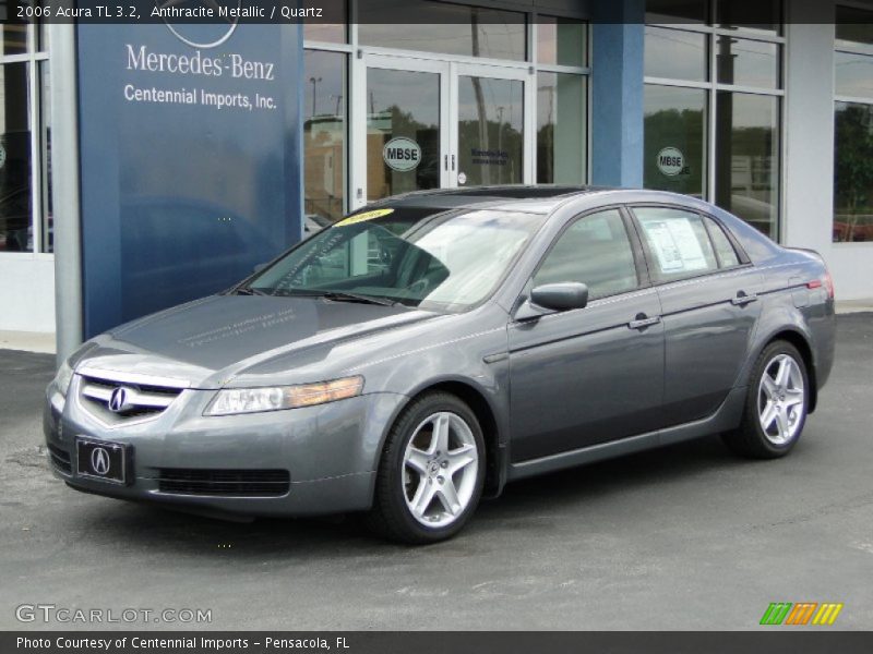 Anthracite Metallic / Quartz 2006 Acura TL 3.2