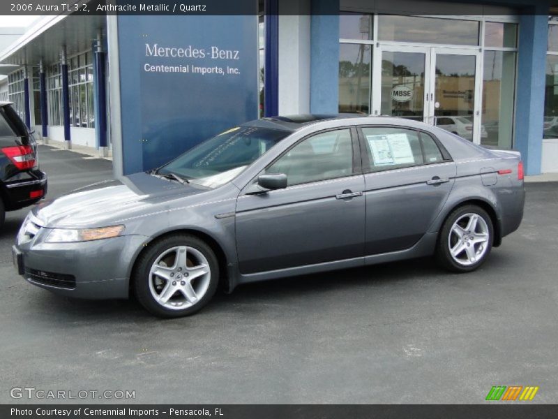 Anthracite Metallic / Quartz 2006 Acura TL 3.2